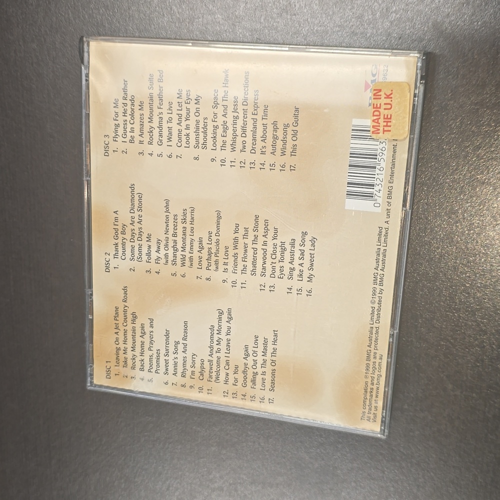 John Denver Legendary 3 CD Collection - Picture 3 of 5